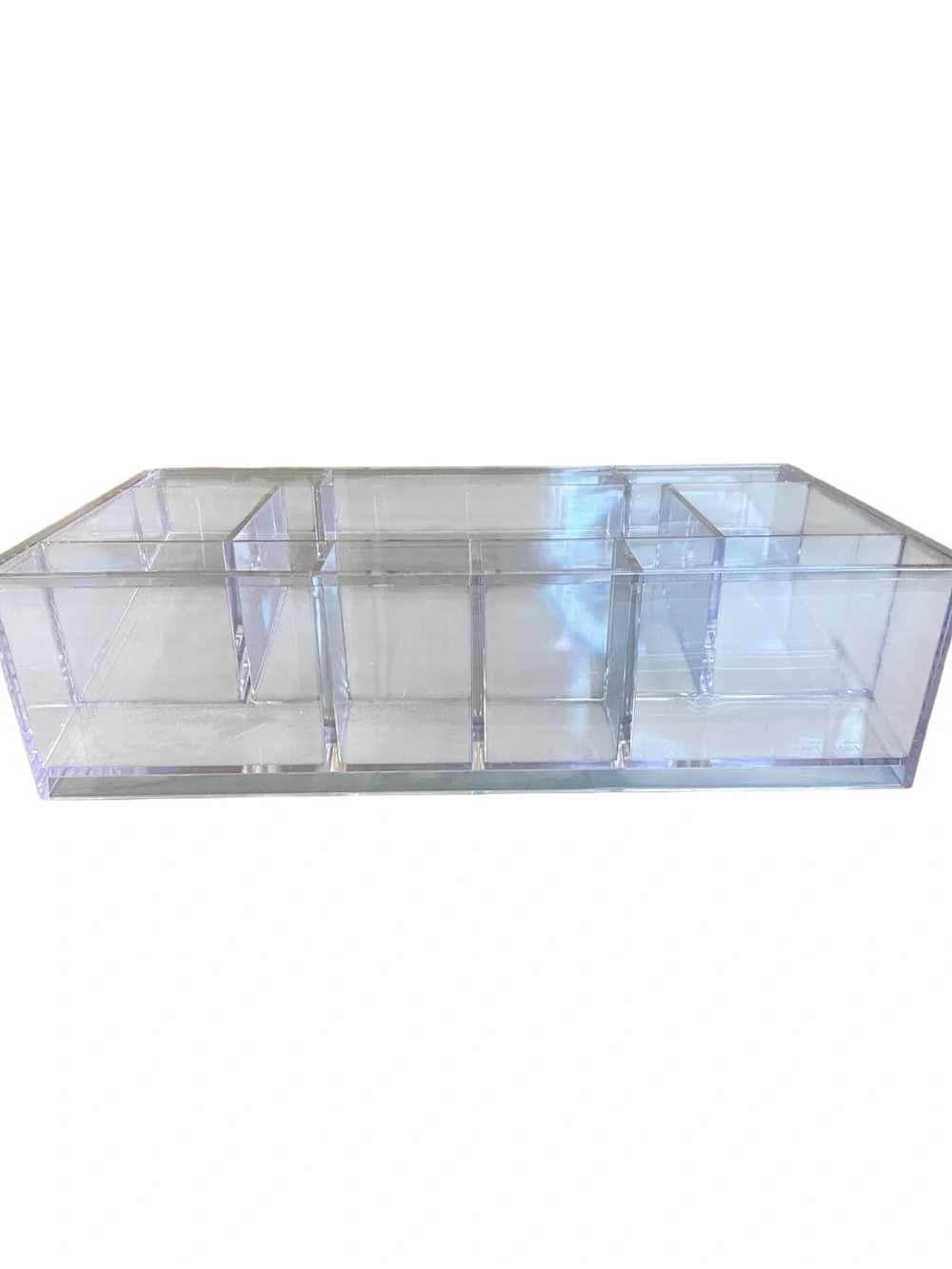 Clear Makup Try Drawer Organizer Multi-Compartment Cosmetic Vanity Organizer